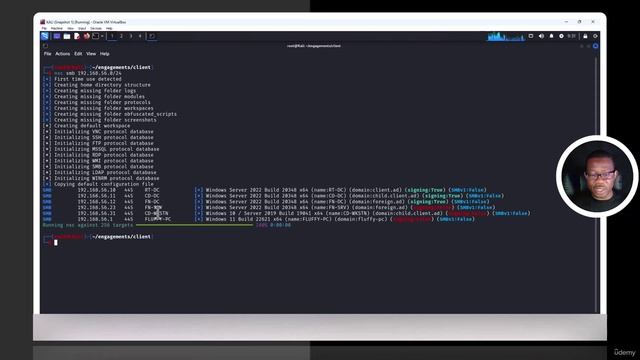 AD Pentest 04 Module  - 10 -Network Mapping - NetBIOSSMB Enumerations with NetExec and nbtscan