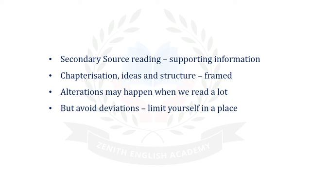 Ph D  Scholars   Make boundaries in reading to avoid deviations