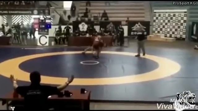 Один из лучших борцов из Кыргызстана