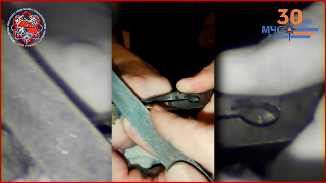 Северские спасатели освободили палец 16-летнего подростка из «металлического плена»