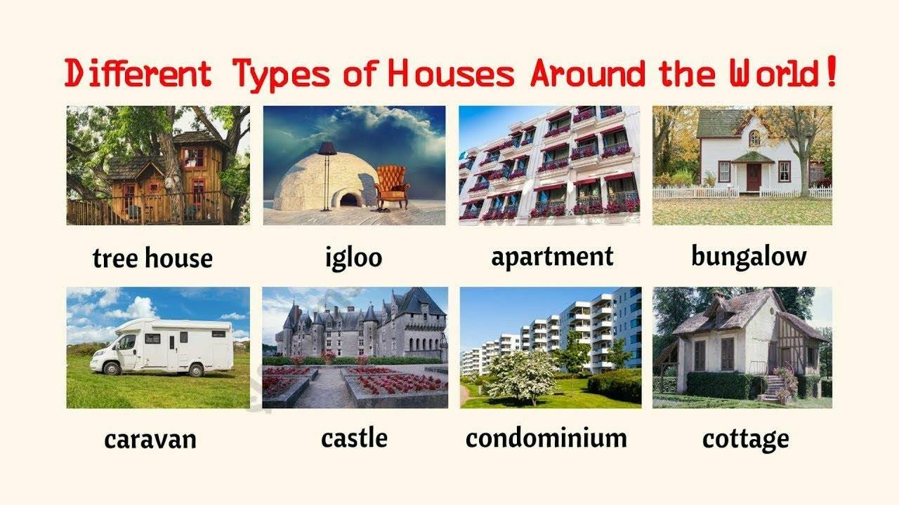 Places to live_Tipes of houses