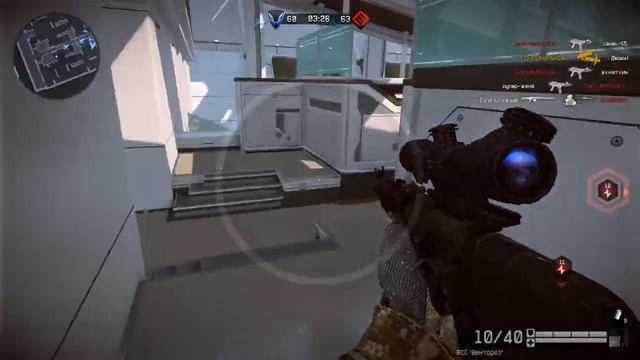 Warface-Я на терминале.