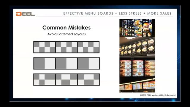 Effective Digital Menu Boards = Less Stress + More Sales - Webinar, May 2020