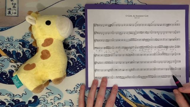 J.S. Bach, BWV 1125, "O Gott, du frommer Gott," Analysis