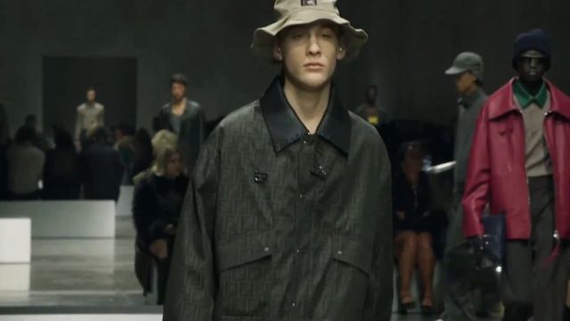 Fendi Mens Winter Мужская коллекция осень зима 2024-25