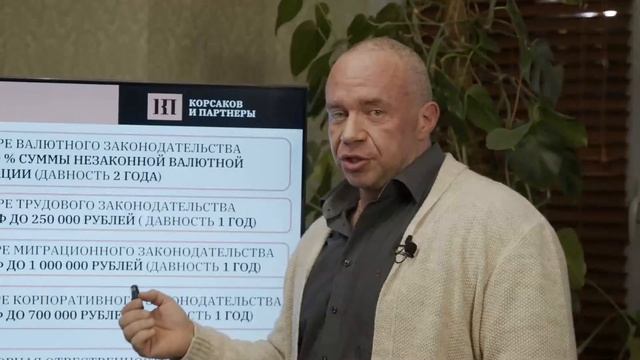 Тема 5. Правовая ответственность. Реальная картина рисков бизнеса и должностных лиц.