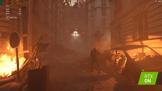 Wolfenstein  Youngblood Raytracing Update DLSS Off Benchmark, Strix RTX2070 Super, I9-9900K, 32GB