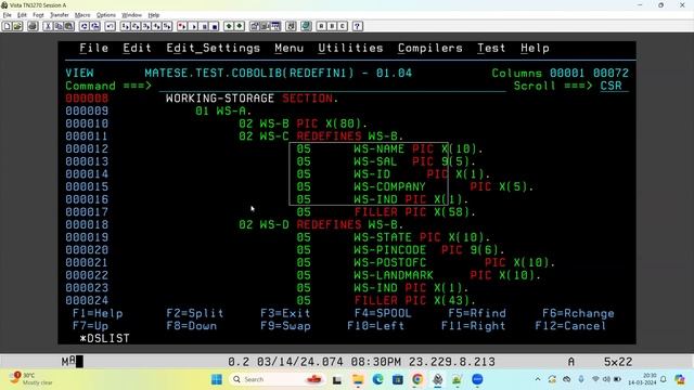 Real time use of Redefines in Cobol | All About Mainframes #cobol #mainframes