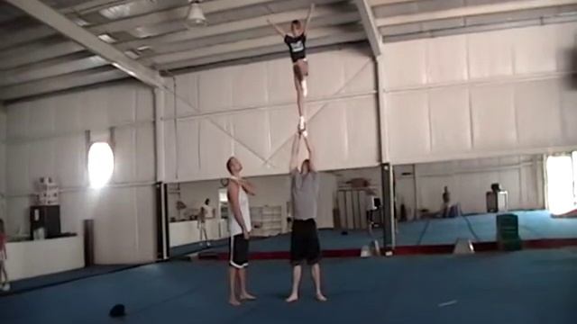 Mackenzie's first stunt private (9 yrs old)