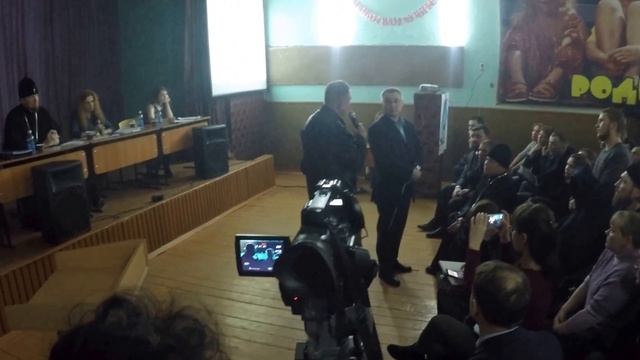 Выступление С.Пищерского на слушаниях по храму на МЖК