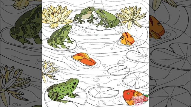 Paint by Numbers - Frogs