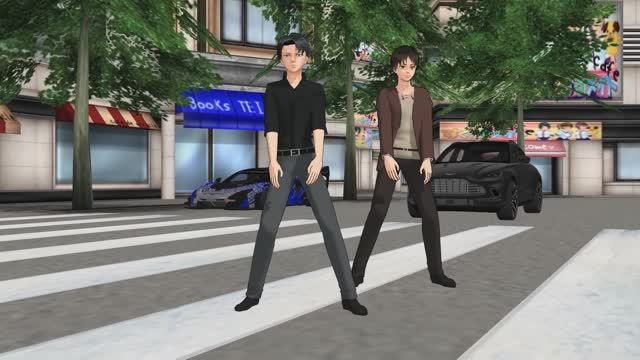 Lean On (Levi x Eren) MMD