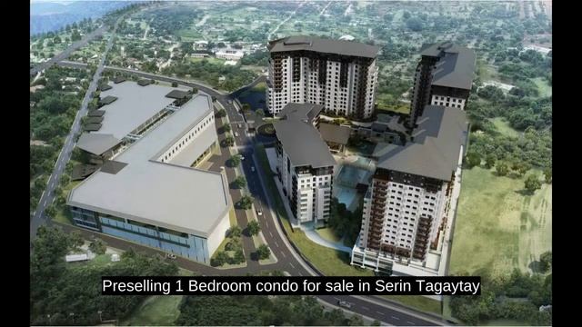 Preselling 1 Bedroom condo for sale in Serin Tagaytay