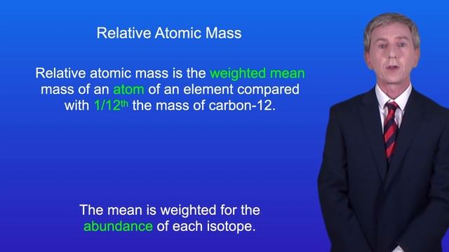 A Level Chemistry Revision "Relative Atomic Mass"