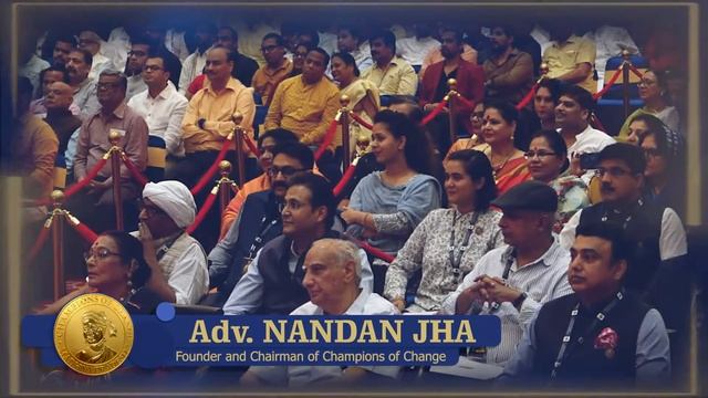 Dr Renu Sharma felicitated with Champions of Change Madhya Pradesh Award