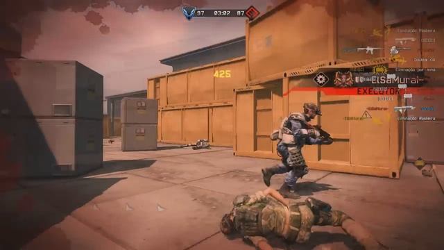 Jogando com M4a1(Warface)Voltando com o canal.