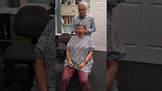 Jaw pain adjustment