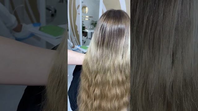 ОМБРЕ ВОЛНА, Наращивание волос класса Standart (70 см, 200 прядей)🤩 в Самаре