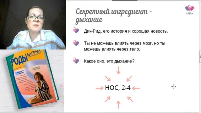 Начало родов. Самопомощь. Дыхание