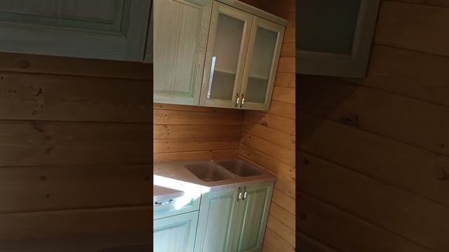 Кухня из массива ясеня.