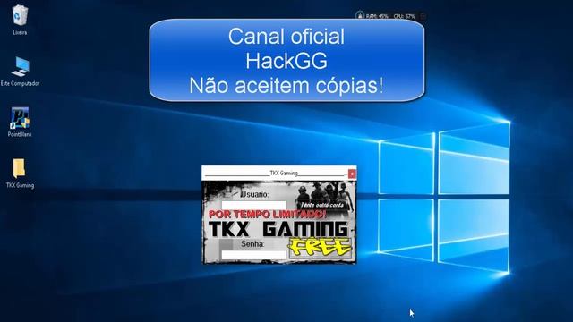 Como Usar o Novo Hack Free TKX Gaming