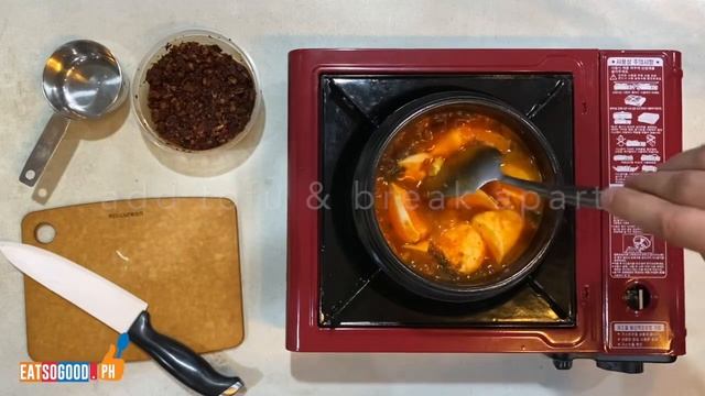 How to Make Soft Tofu Stew with EatSoGood.Ph Soondubu Paste