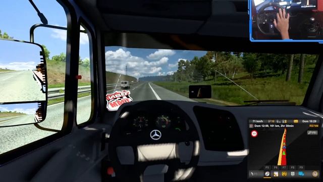 LIVE EURO TRUCK SIMULATOR 2 / MB 1620 QUALIFICADO NO PUXE DO PÉ RACHADO