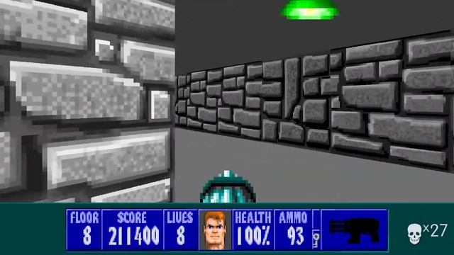 Wolfenstein 3D 1992 Part 6 [Episode 3 / Floors 6-9]