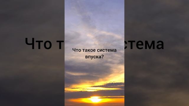 что такое система впуска