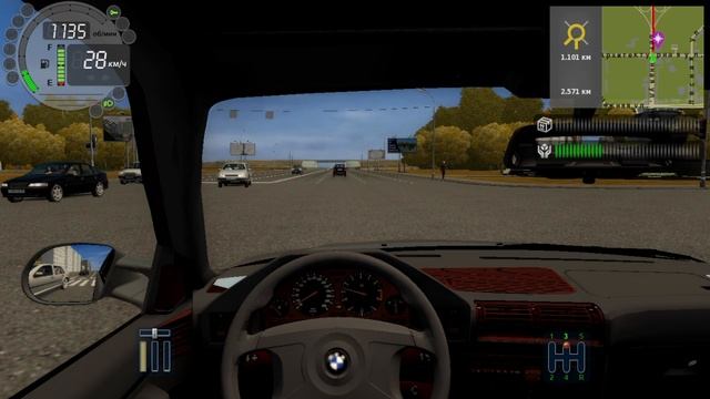 158) CCD 1.047 км Ботаническая - Достоевского 235 м Трамвайная - Ботаническая... BMW M5 ALPINA (E34)