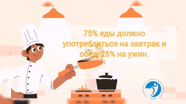 3 основных приема пищи