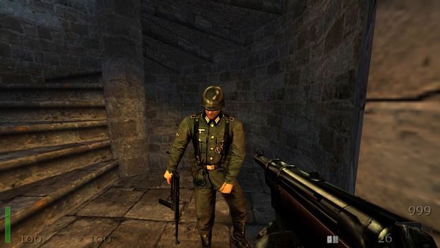 Return to Castle Wolfenstein 01 Venom Mod v5 прохождение walkthrough