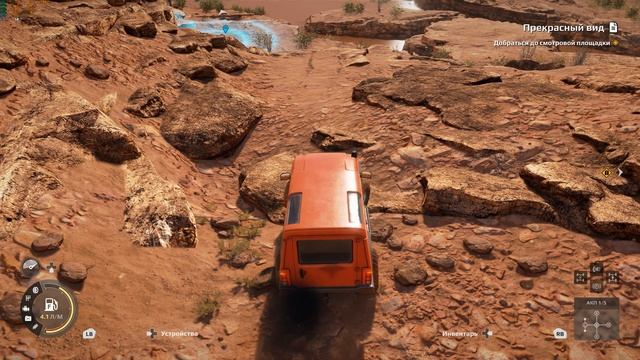 Прохождение Expeditions a mudrunner game. Литл Колорадо. Экспедиция. Доп. задание "Прекрасный вид"
