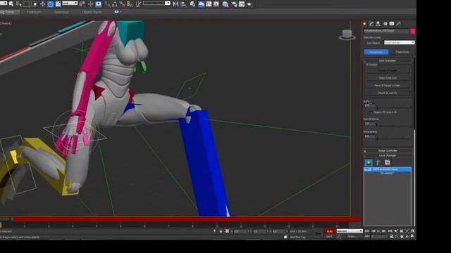 Female Android Rig Preview