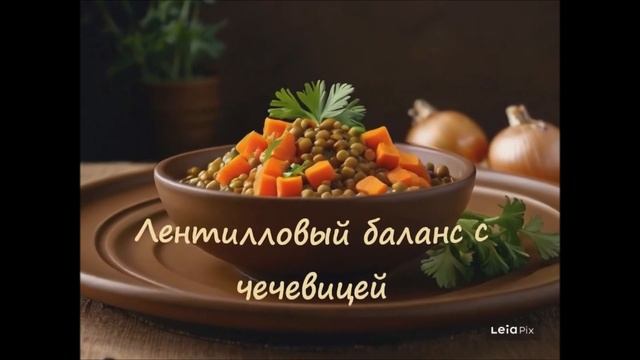 ✅ Лентилловый баланс с чечевицей