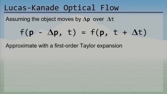 The Ancient Secrets of Computer Vision  08  Optical Flow