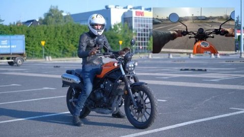 Учимся трогаться на мотоцикле. Лайфхаки для новичков N1