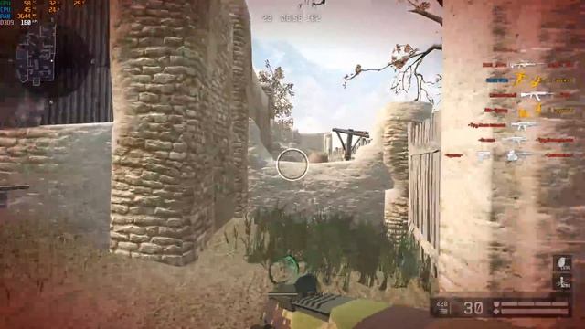 Warface: Разнос пригорода в быстрой игре с Desert Tech' ом