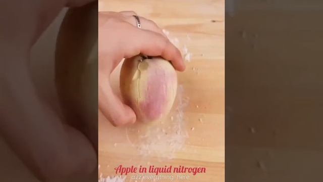 apple in liquid nitrogen (-192°C ) DON'T TRY AT HOME ..Please subscribe | indian hacker | crazy xyz