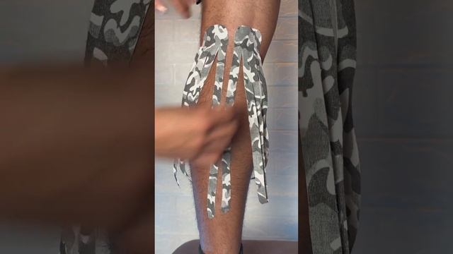 Vendaje Para El Drenaje Linfático De La Pantorrilla #kinetape #vendajeneuromuscular