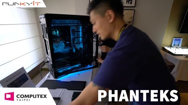 PHANTEKS ENTHOO ELITE - Computex 2016 with Funkykit.com