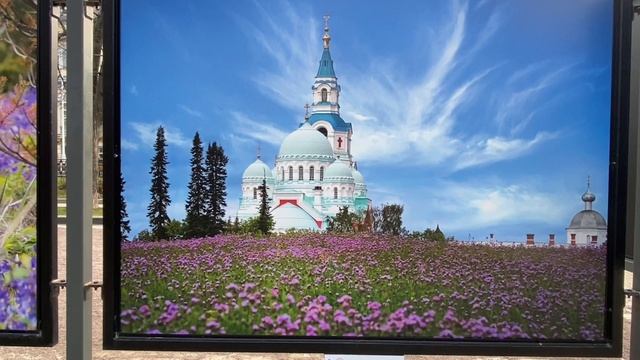 Москва. Фотовыставка на Тверском бульваре. Пречудный остров Валаам.