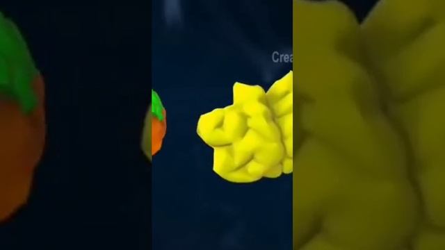 the structure of human brain with animated video