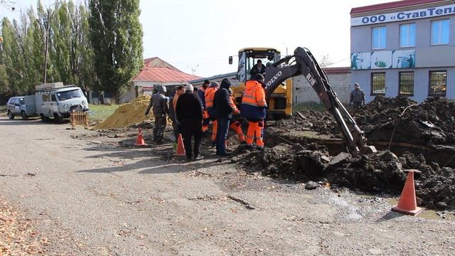 Капремонт на коллекторе Северный