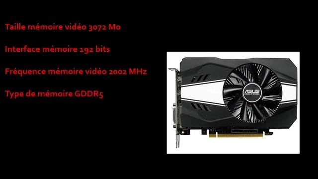 Présentation ASUS GeForce GTX 1060 Phoenix