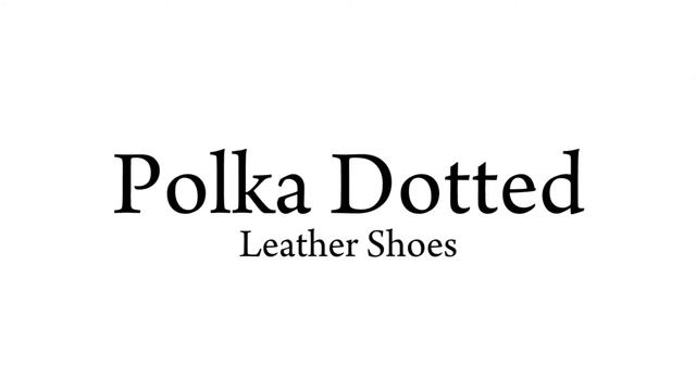 Modshoes Peggy Sue Polka Dotted Leather Shoes   Retro Vintage Ladies Shoes