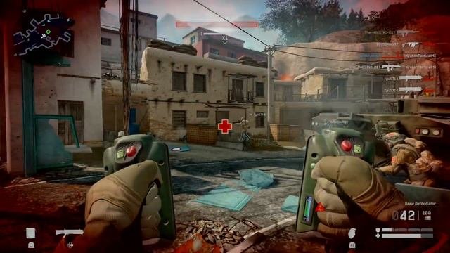 Tank Stops & Blocks Teammate Res #Warface
