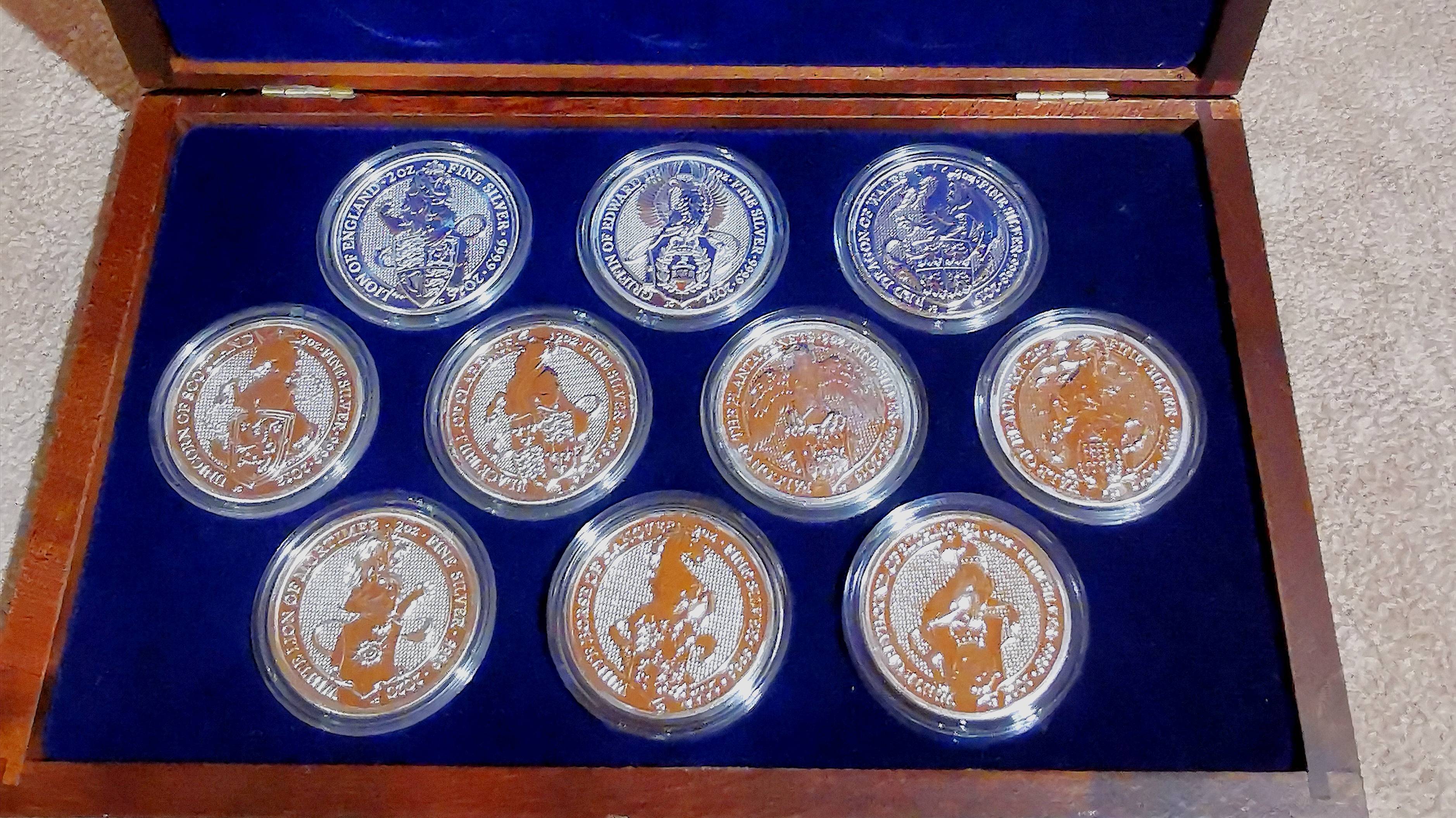 5 фунтов 2oz Мистические звери королевы набор.