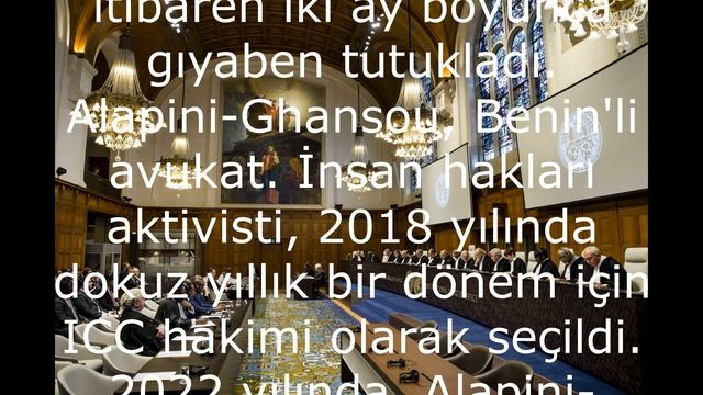 Rusya'da bir mahkeme Uluslararası Ceza Mahkemesi'nin bir hakimini tutukladı.