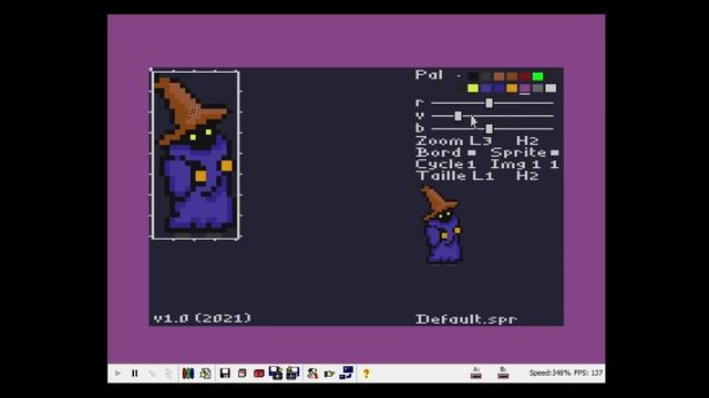 TP-SPRITE v1.0 Amstrad CPC6128 plus